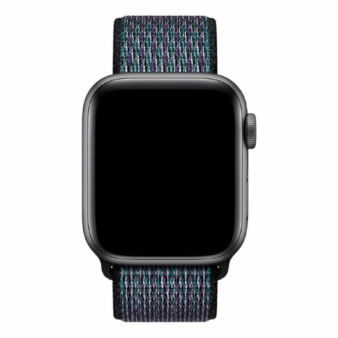 Ремешок Nylon loop на Apple Watch 38/40/41mm Hyper grape Ремешок Nylon loop на Apple Watch 38/40/41mm Hyper grape